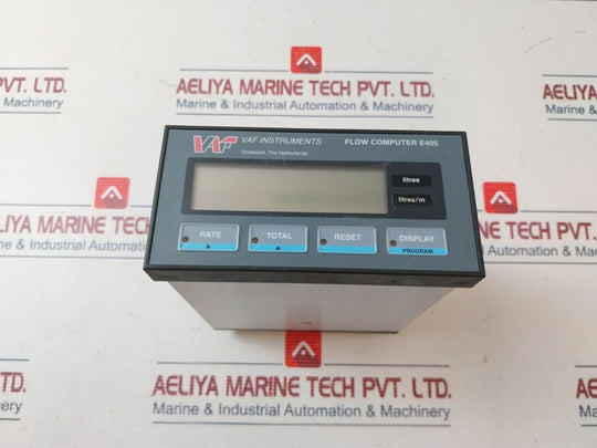 Vaf Instruments 405D-10E Flow Computer E405 240 Vac