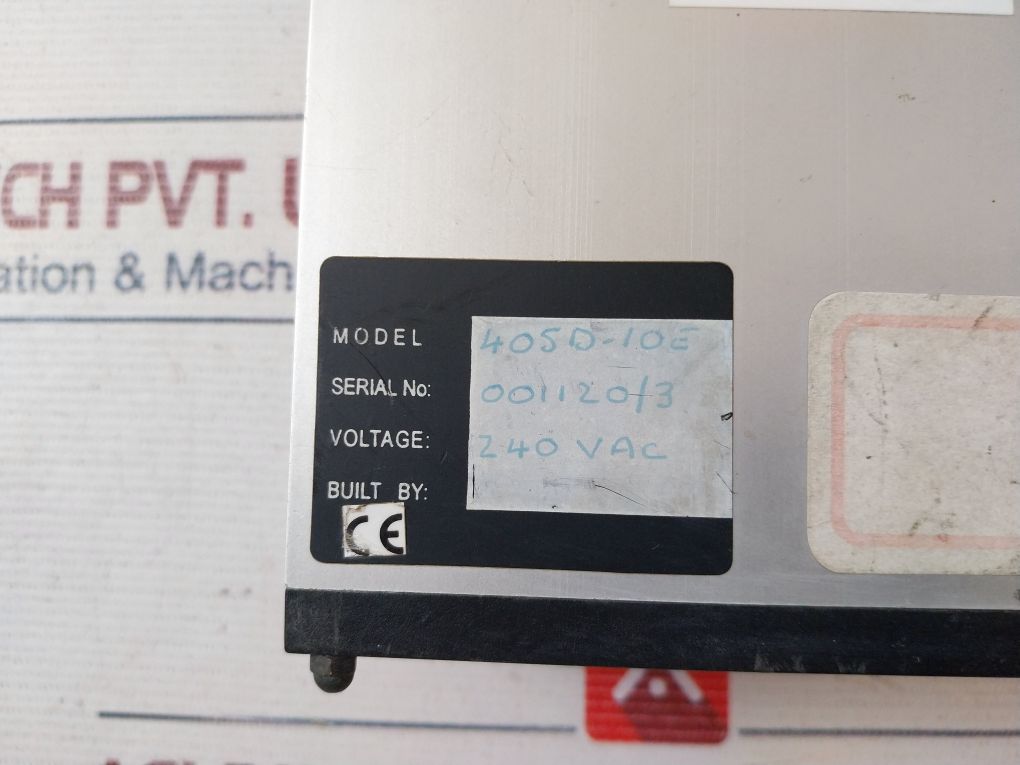 Vaf Instruments 405D-10E Flow Computer E405 240 Vac