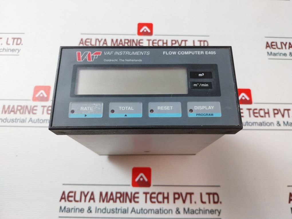 Vaf Instruments E405D-12E Flow Computer 5Amp 240Vac
