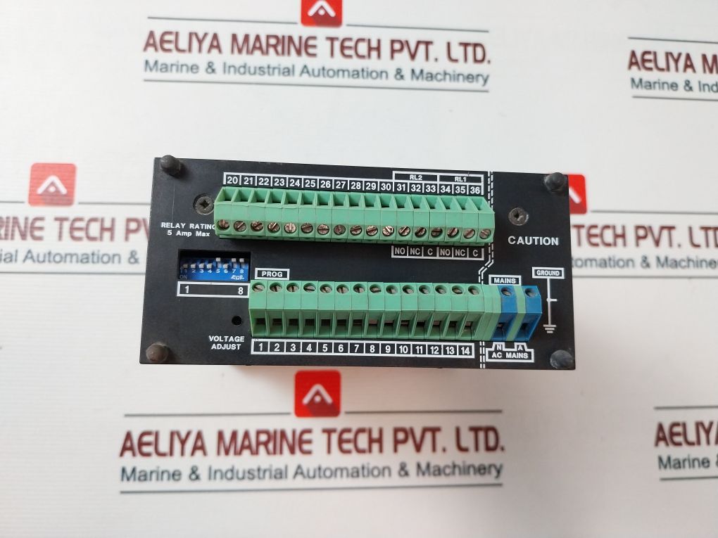 Vaf Instruments E405D-12E Flow Computer 5Amp 240Vac