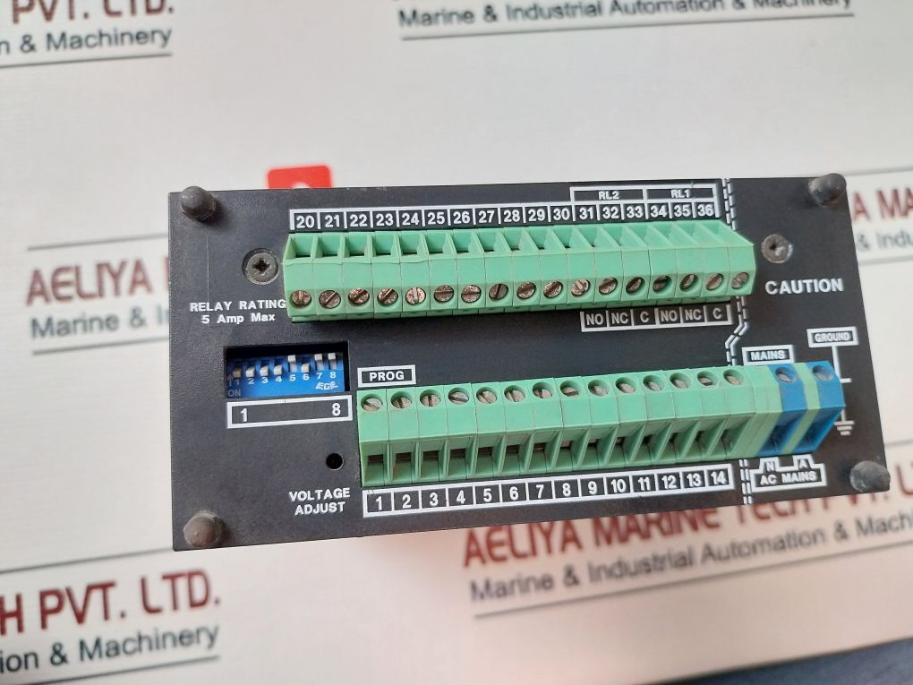 Vaf Instruments E405D-12E Flow Computer 5Amp 240Vac