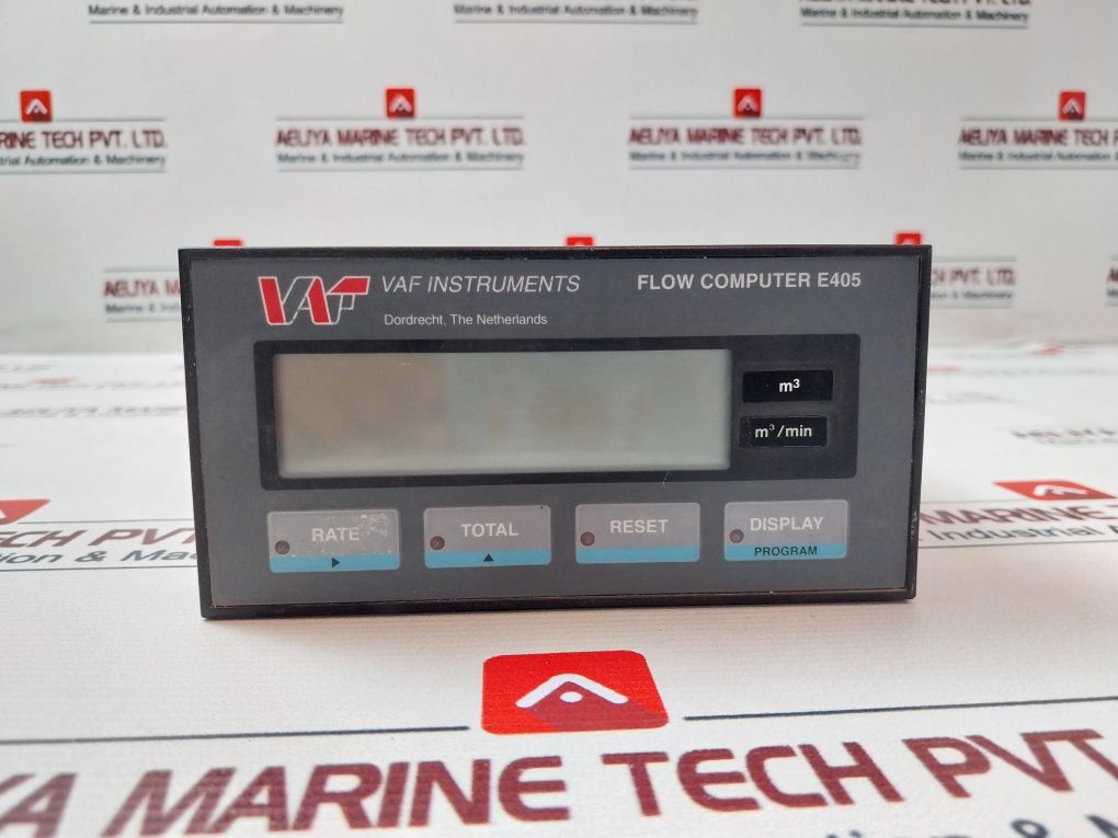 Vaf Instruments E405D-12E Flow Computer 5Amp 240Vac
