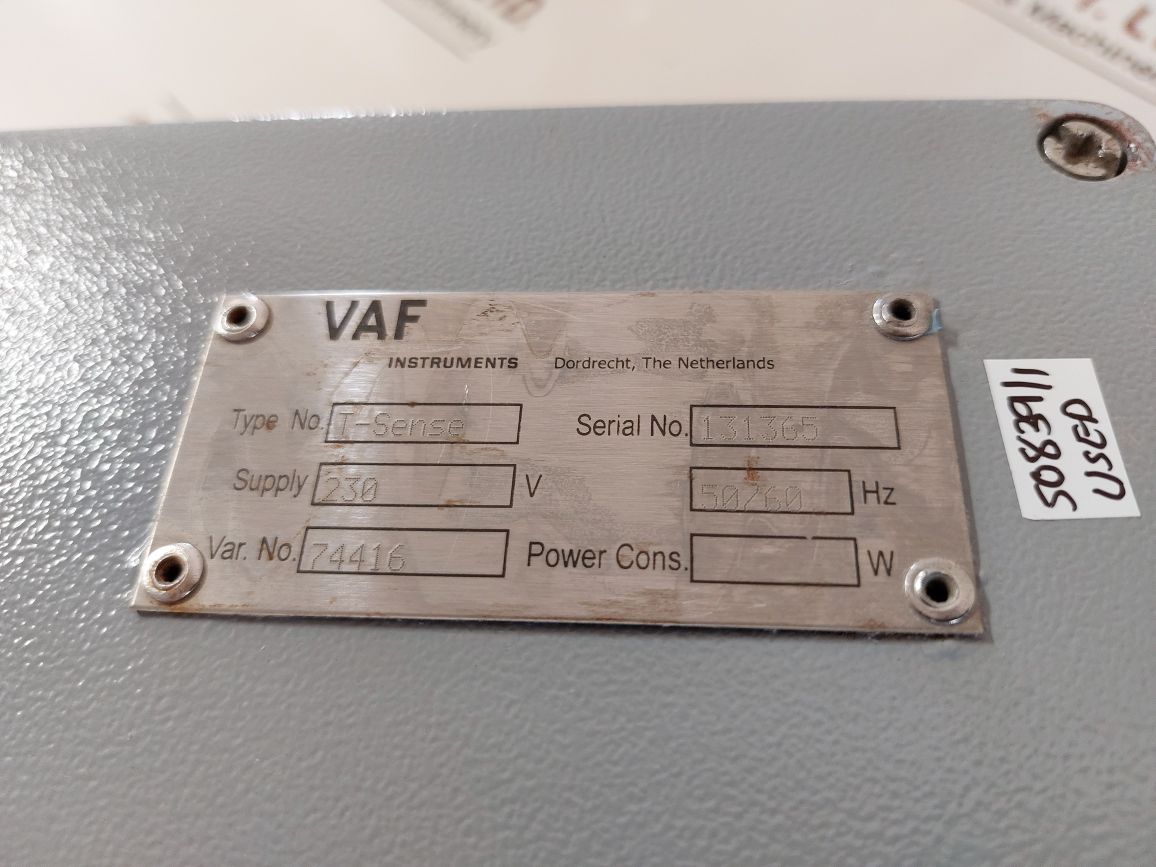 Vaf Instruments Bv Vaf Instruments T-sense Torque Measuring System 230V 50/60Hz – Aeliya ...