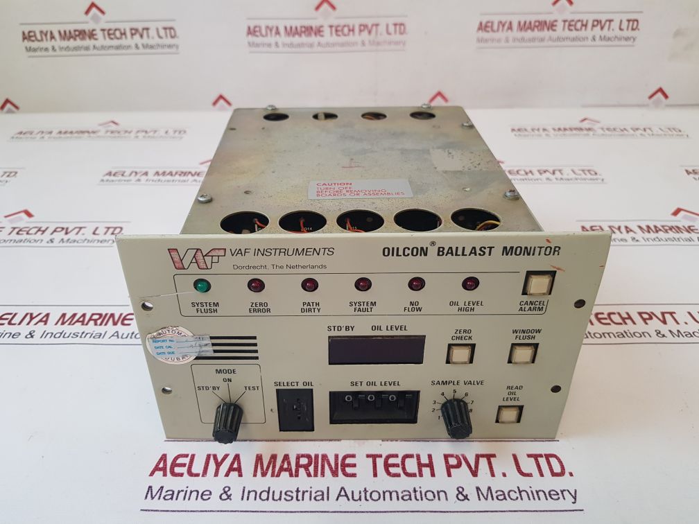 Vaf Instruments Mk4-annex2-9099201 Oilcon Ballast Monitor