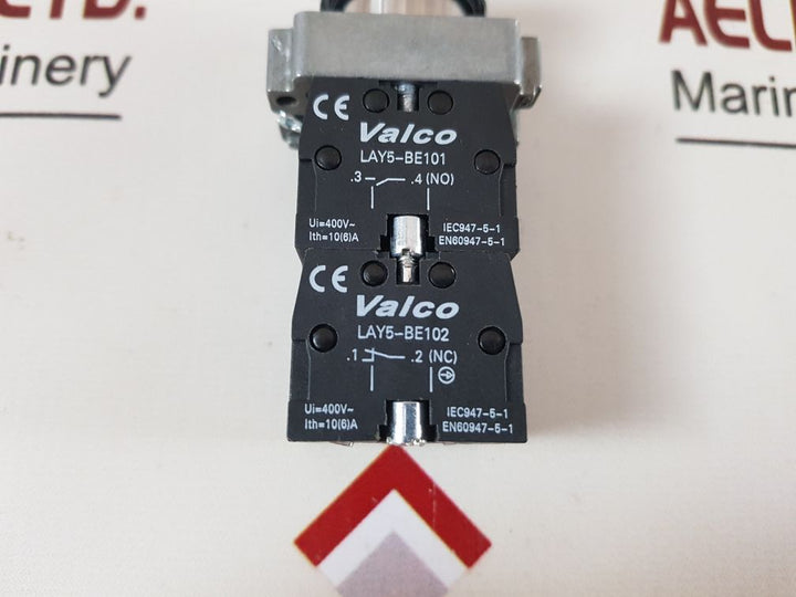 Valco lay5-be101 push button lay5-be102