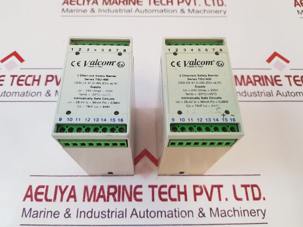 Valcom Tsu-400 2 Channels Safety Barrier