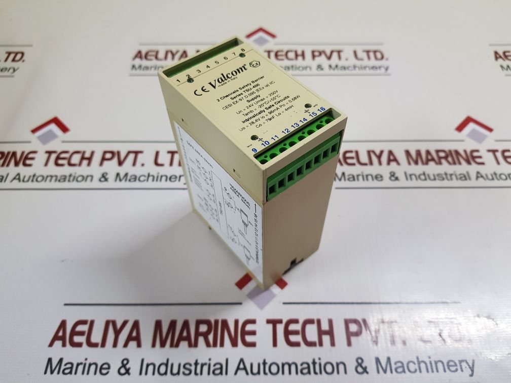 Valcom Tsu400-n-din 2-channels Safety Barrier
