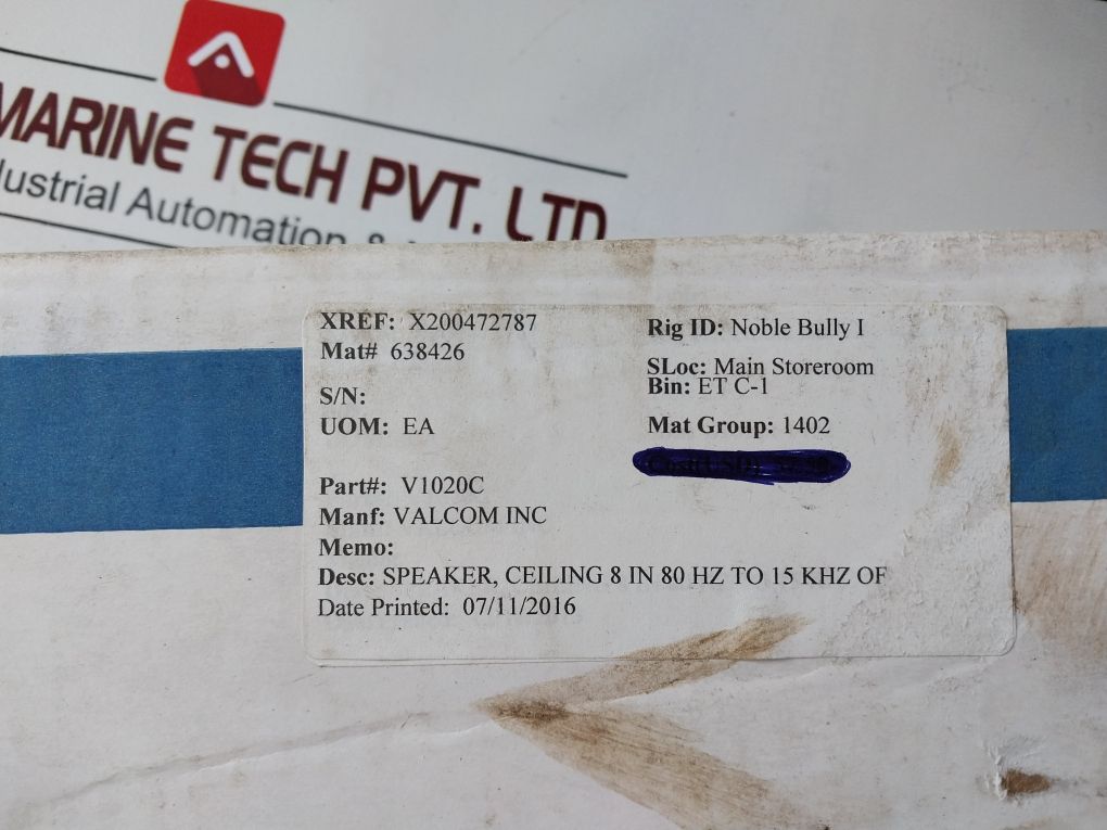 Valcom V-1020C Ceiling Speaker