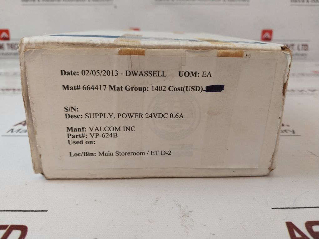 Valcom Vp-624D Switching Power Supply Sp16P924Vr Set