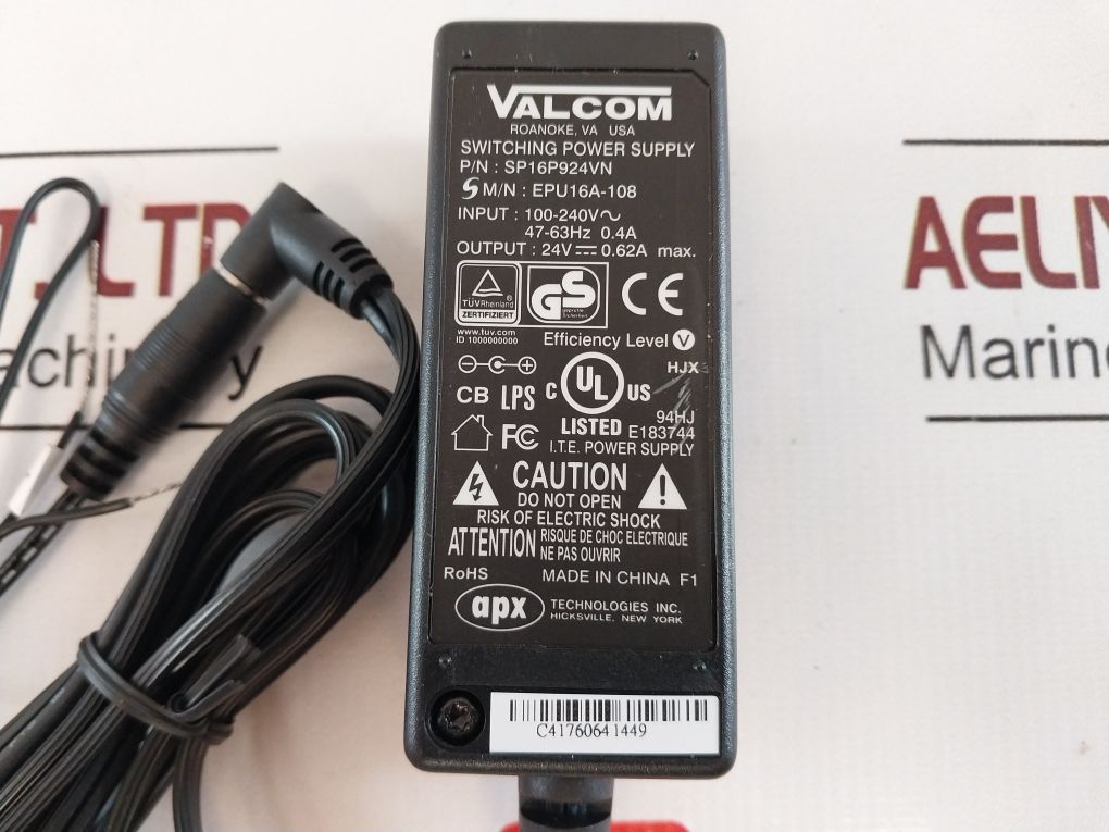 Valcom Vp-624D Switching Power Supply Sp16P924Vn