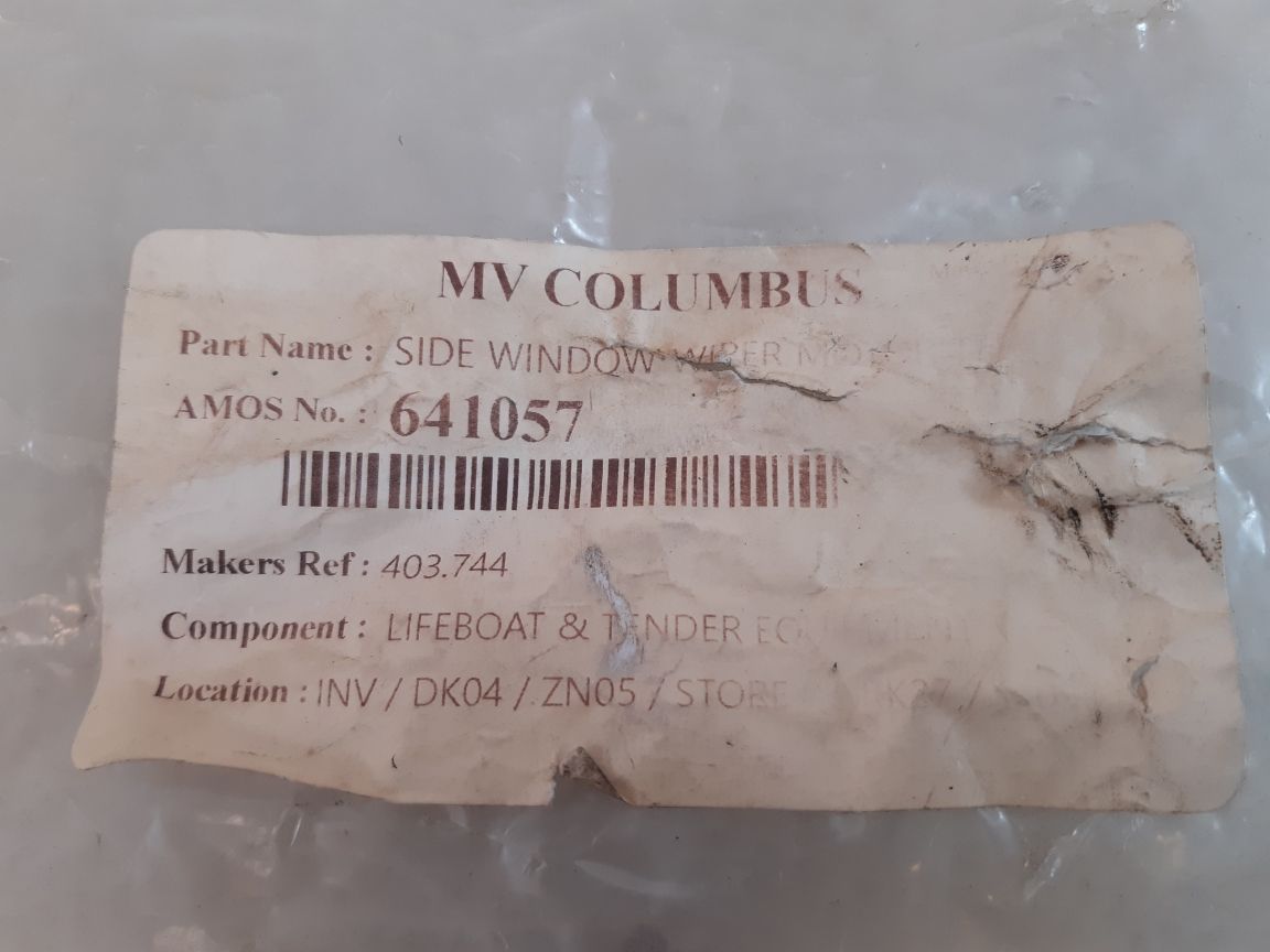 Valeo 403.744 24V Wiper Motor
