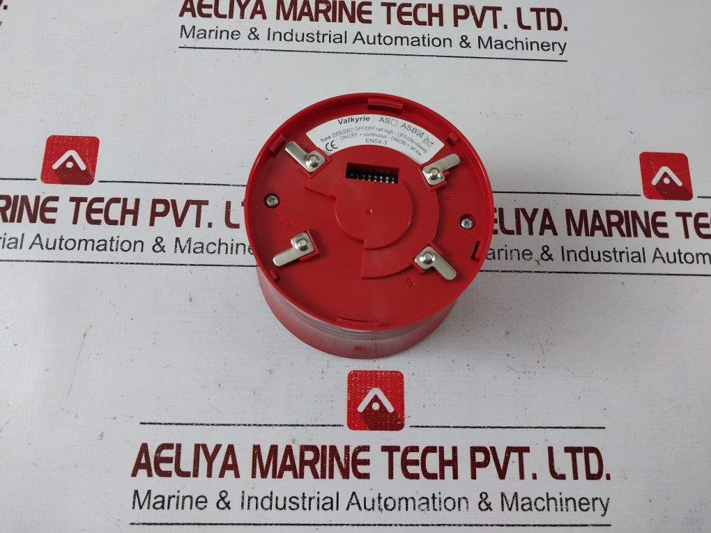 Valkyrie Asb Red Addressable Wall Mount Sounder With Beacon