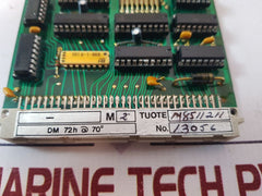 Valmet 542836-5B/542836-5A Pcb Card Dmu,M8511211