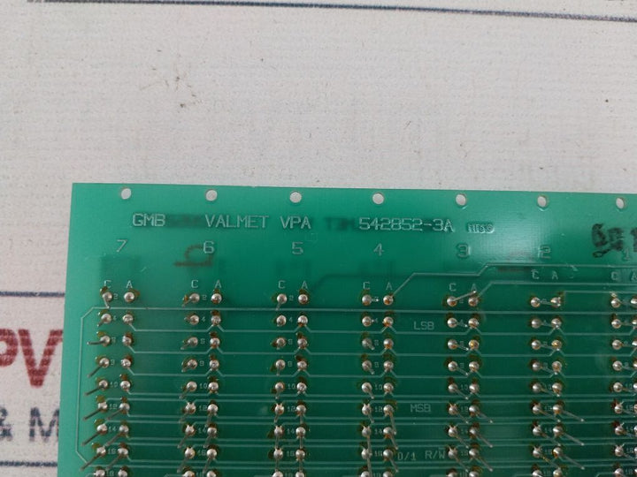 Valmet 542852-3A E.U. Board