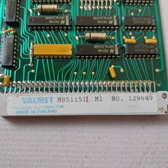 Valmet 545142-3B Circuit Board M8511511 M1