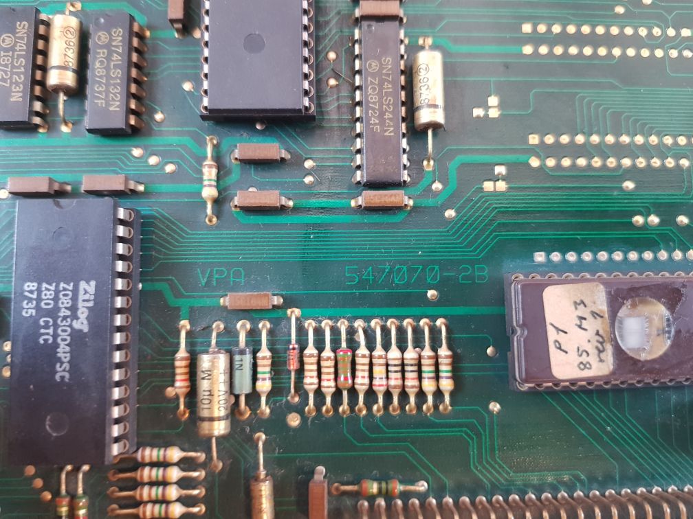 Valmet 547070-2A,547070-2B Cpu Module M851004/M2