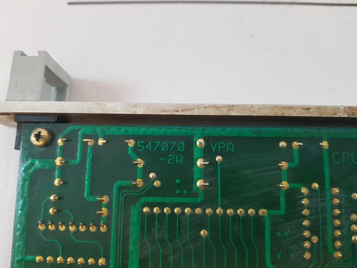 Valmet 547070-2A,547070-2B Cpu Module M851004/M2