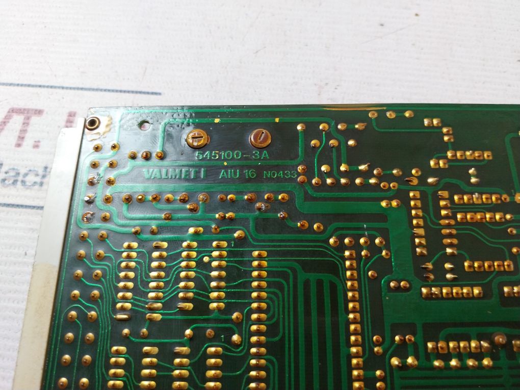 Valmet Aiu 16 Analog Input Module M8512071