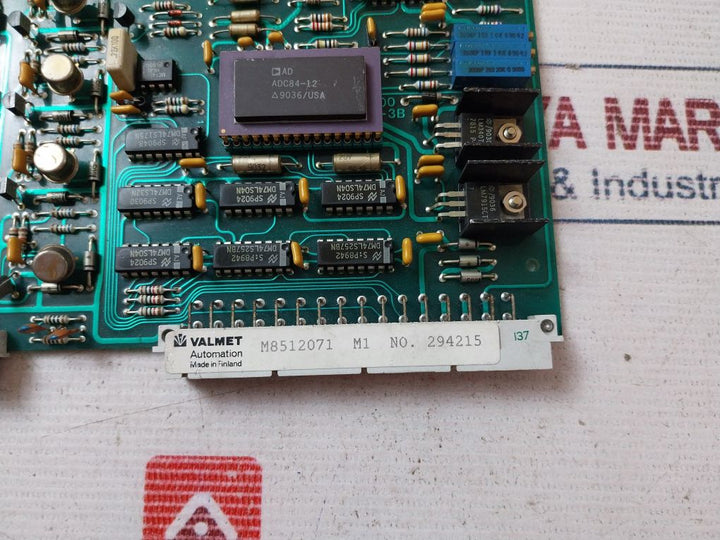 Valmet Aiu 16 Analog Input Module M8512071 M1