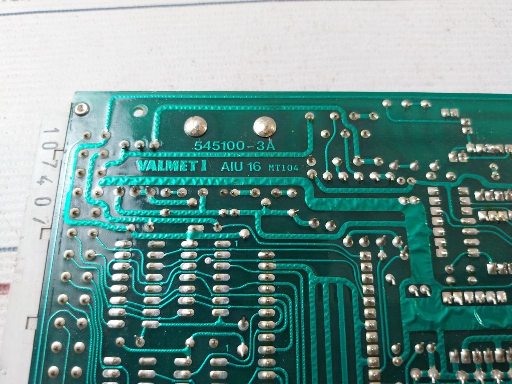 Valmet Aiu 16 Analog Input Module M8512071 M1