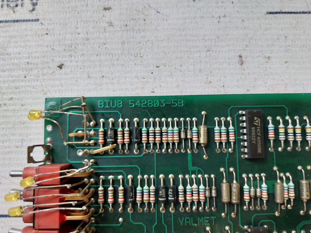 Valmet Automation 542803-5B Binary Input Unit