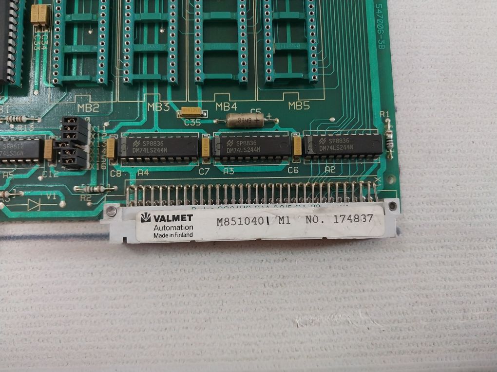 Valmet Automation 547006-3B Memory Board