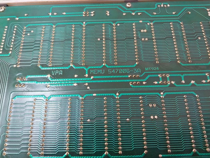 Valmet Automation 547006-3B Memory Board Mt924