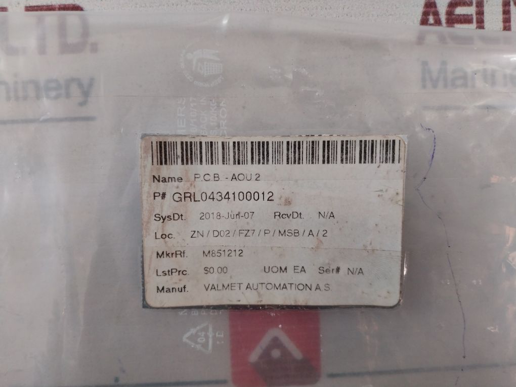 Valmet Automation Aou 2 Pcb M851212