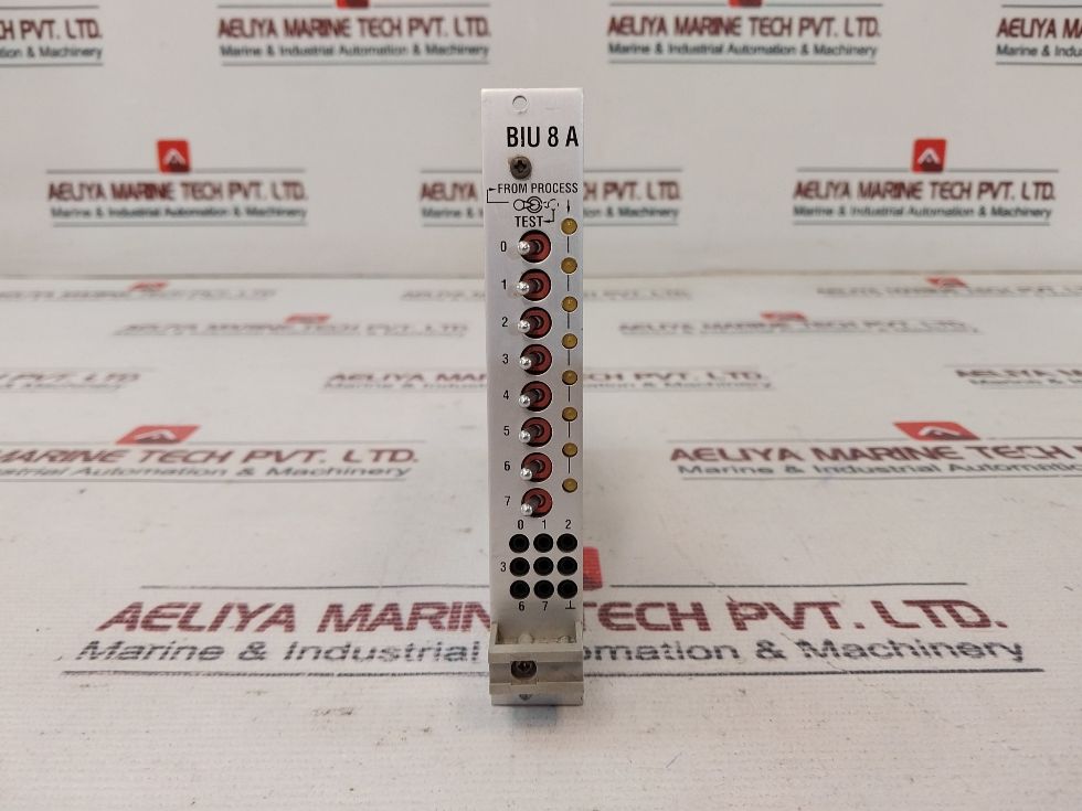 Valmet Automation Biu8A Binary Input Unit