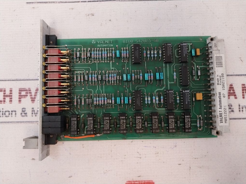 Valmet Automation Biu8A Binary Input Unit