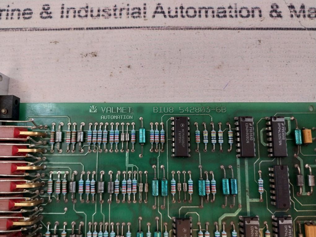 Valmet Automation Biu8A Binary Input Unit