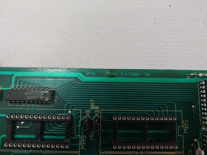 Valmet Automation M851040 Memu Module 