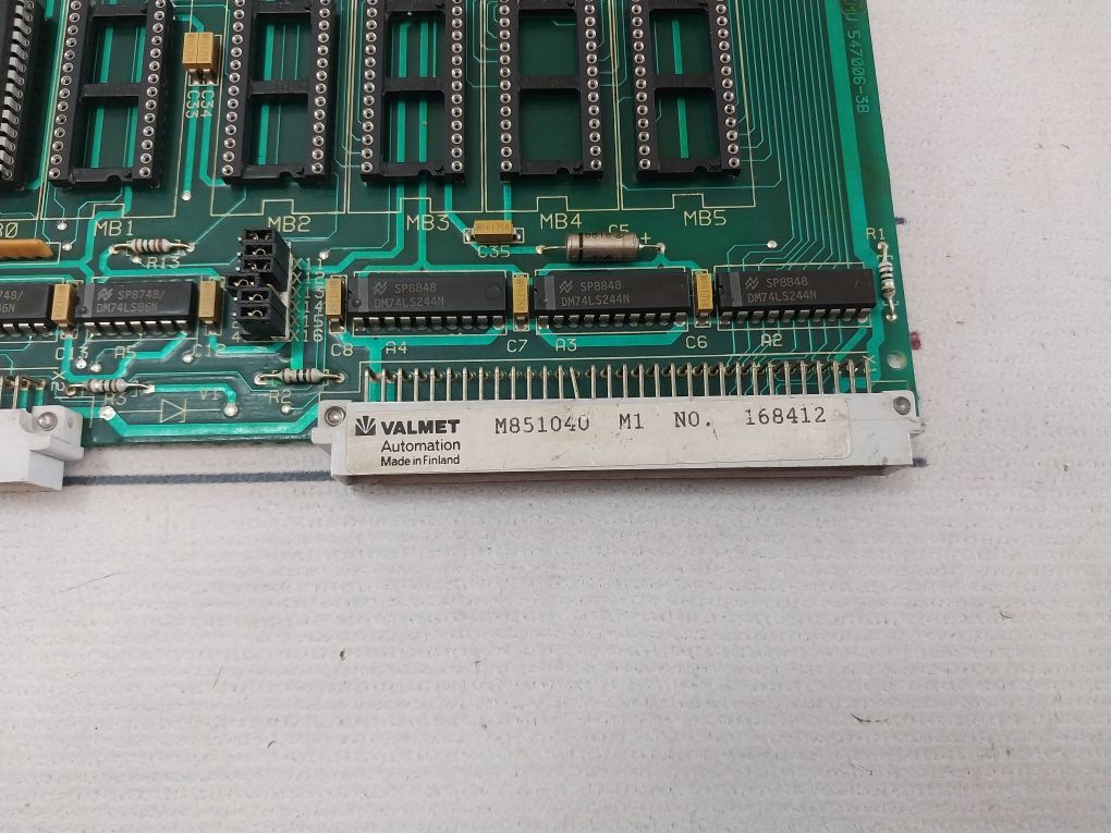 Valmet Automation M851040 Memu Module 