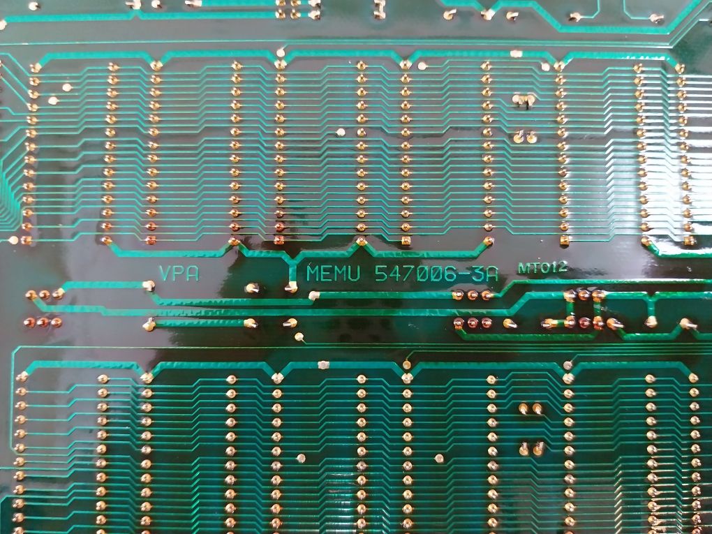 Valmet Automation Memu 547006-3B Memory Board M8510401 M1 