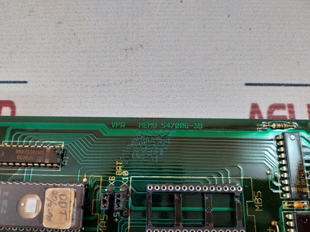 Valmet Automation Memu 547006-3B Memory Board M8510401 M1 