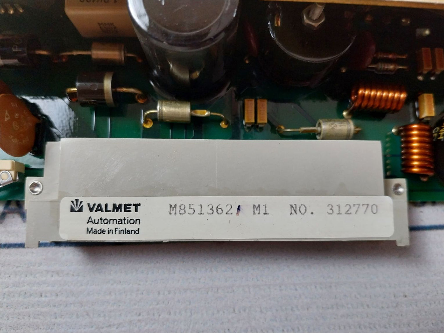 Valmet Automation Pud-10B Power Supply M851362 M1 24V