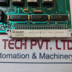 Valmet Automation Vpa Memu 547006-3B Memory Board M851040 1 M1