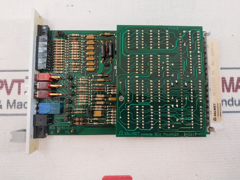 Valmet Bcu 543616-4B M851241/ M8512411 M1 Binary Input Module