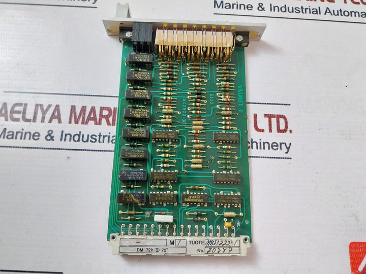 Valmet Biu8 Binary Input Unit 542803-3B M851222