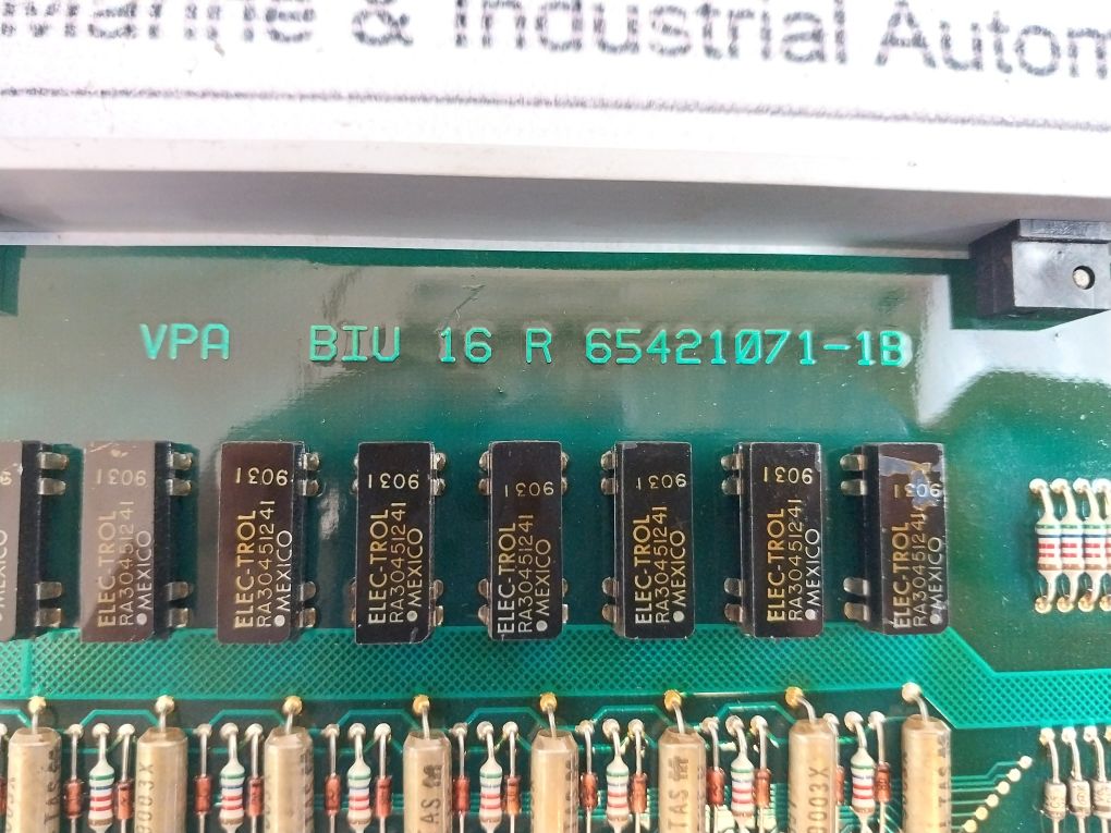 Valmet Biu 16 R Printed Circuit Board M8512271