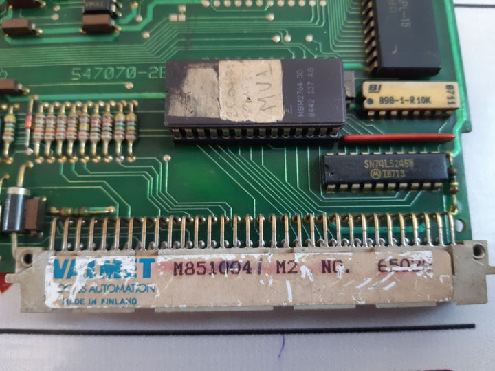 Valmet M851004 M2 Cpu Module
