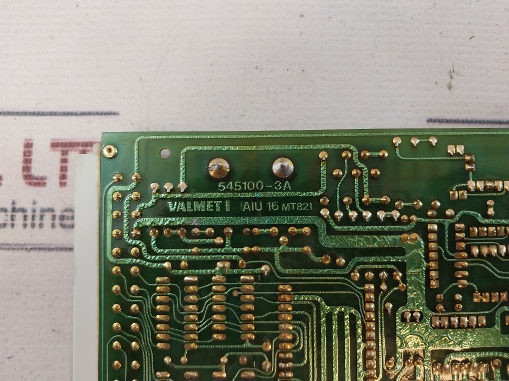 Valmet M8512071 Analog Input Module Aiu 16