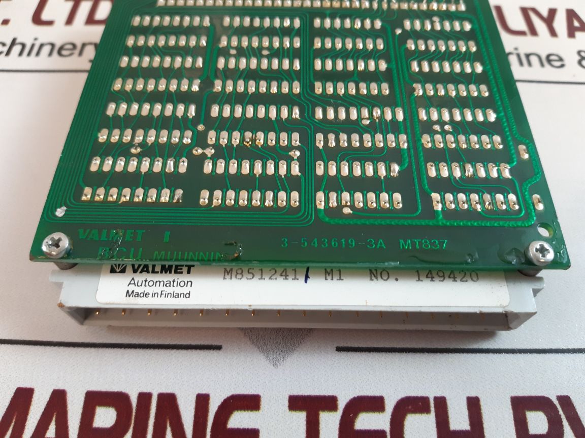 Valmet M851241 M1 Bcu Binary Input Module
