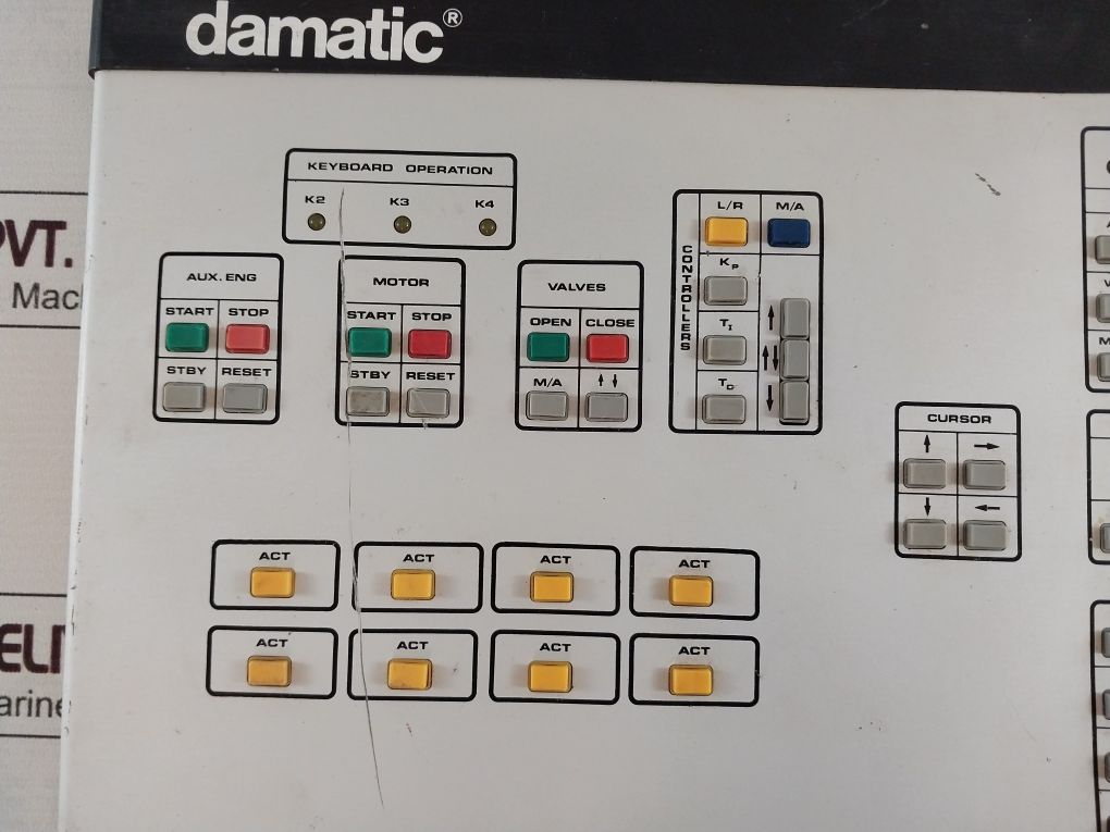 Valmet Marine Damatic Main Keyboard M851565