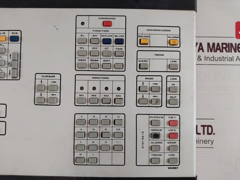 Valmet Marine Damatic Main Keyboard M851565