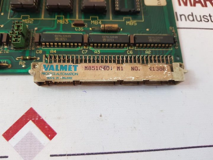 Valmet M851040 M1 Pcb Card