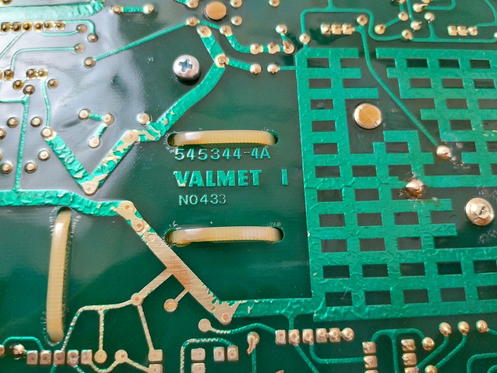 Valmet Pud 10 Pcb Card