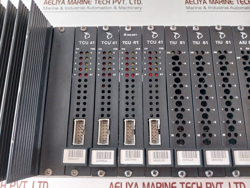 Metso Automation S420154 Ipu+Tcu 41+Tiu 61+Aiu 8+Biu 8+Pic2 Pcb Rack