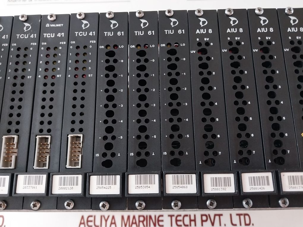 Metso Automation S420154 Ipu+Tcu 41+Tiu 61+Aiu 8+Biu 8+Pic2 Pcb Rack