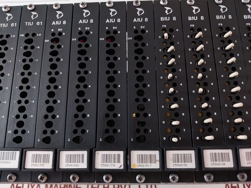 Metso Automation S420154 Ipu+Tcu 41+Tiu 61+Aiu 8+Biu 8+Pic2 Pcb Rack